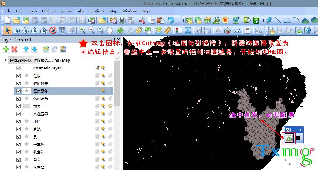 mapinfo格式地图_地图格式转换_地图数据格式